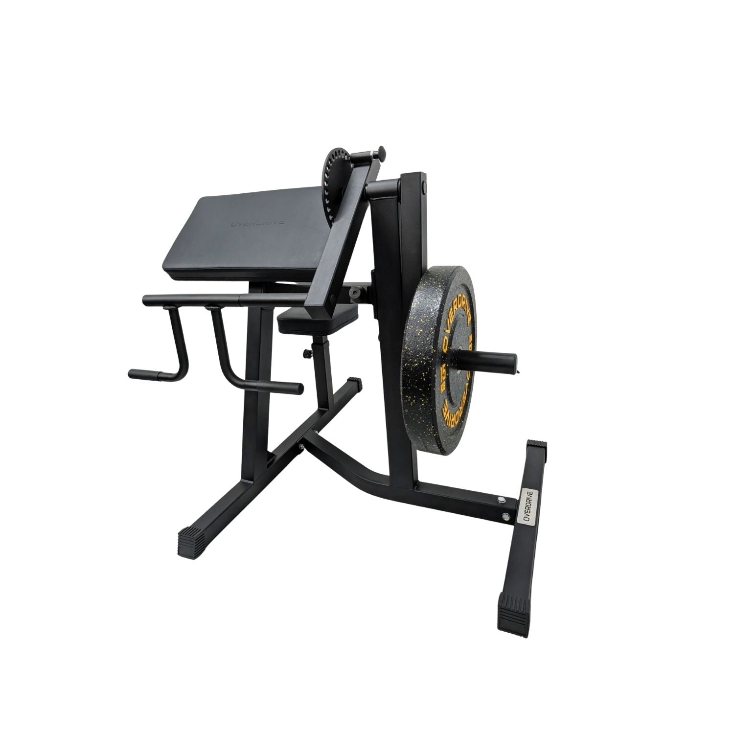 OVERDRIVE  Bicep Curl Machine - Plate Loaded