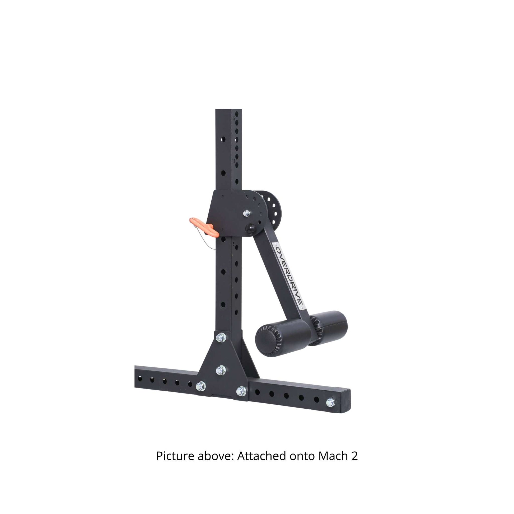 OVERDRIVE Nordic Curl / Split Leg Roller Attachment Kit for Overdrive Mach Series and Commercial Light Power Racks