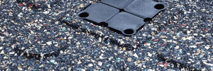 9 PACK OVERDRIVE EPDM Rubber Gym Mat Flooring Black 500MM x 500MM x 25MM – photo 5 of 6