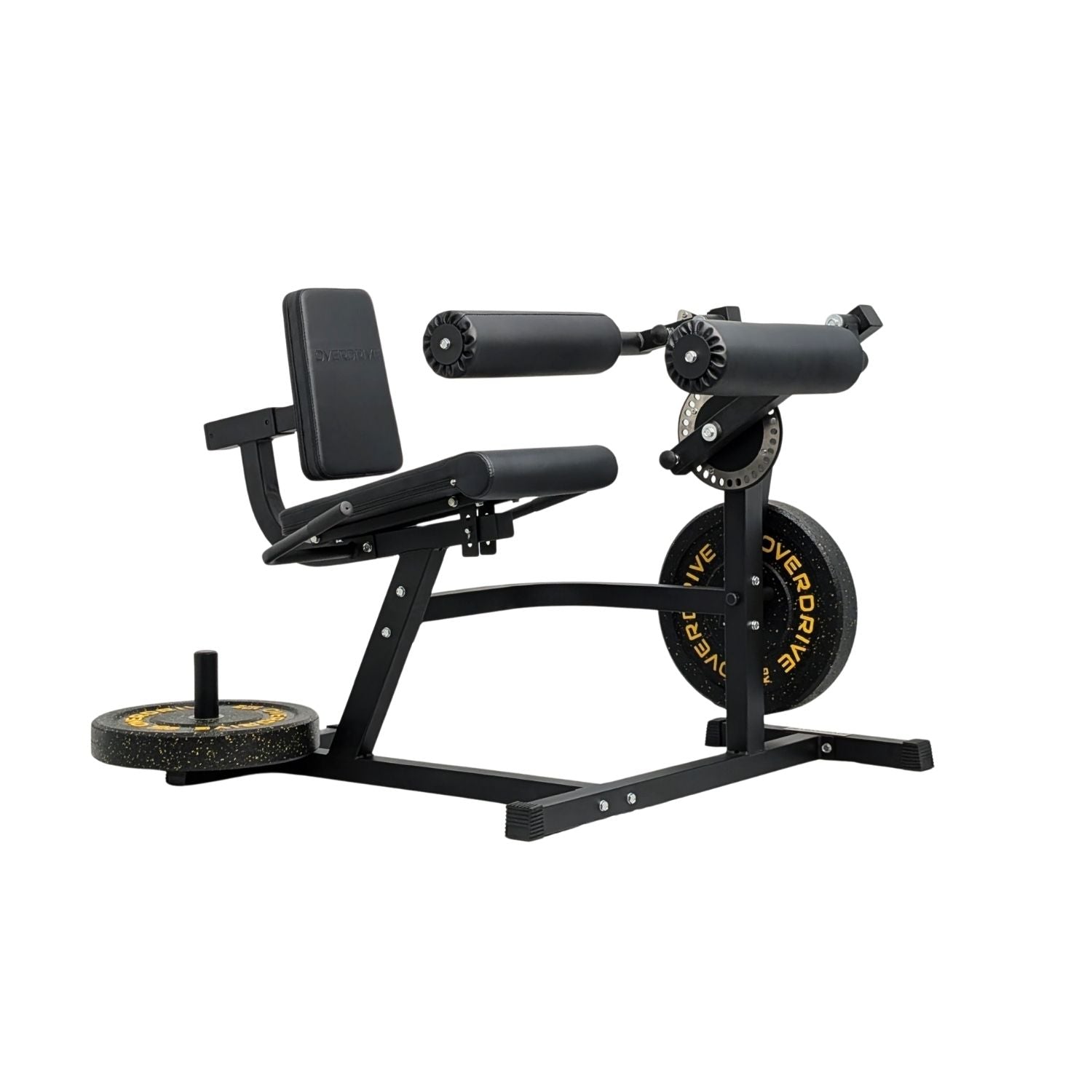 OVERDRIVE Leg Extension & Leg Curl Machine Combo - Plate Loaded