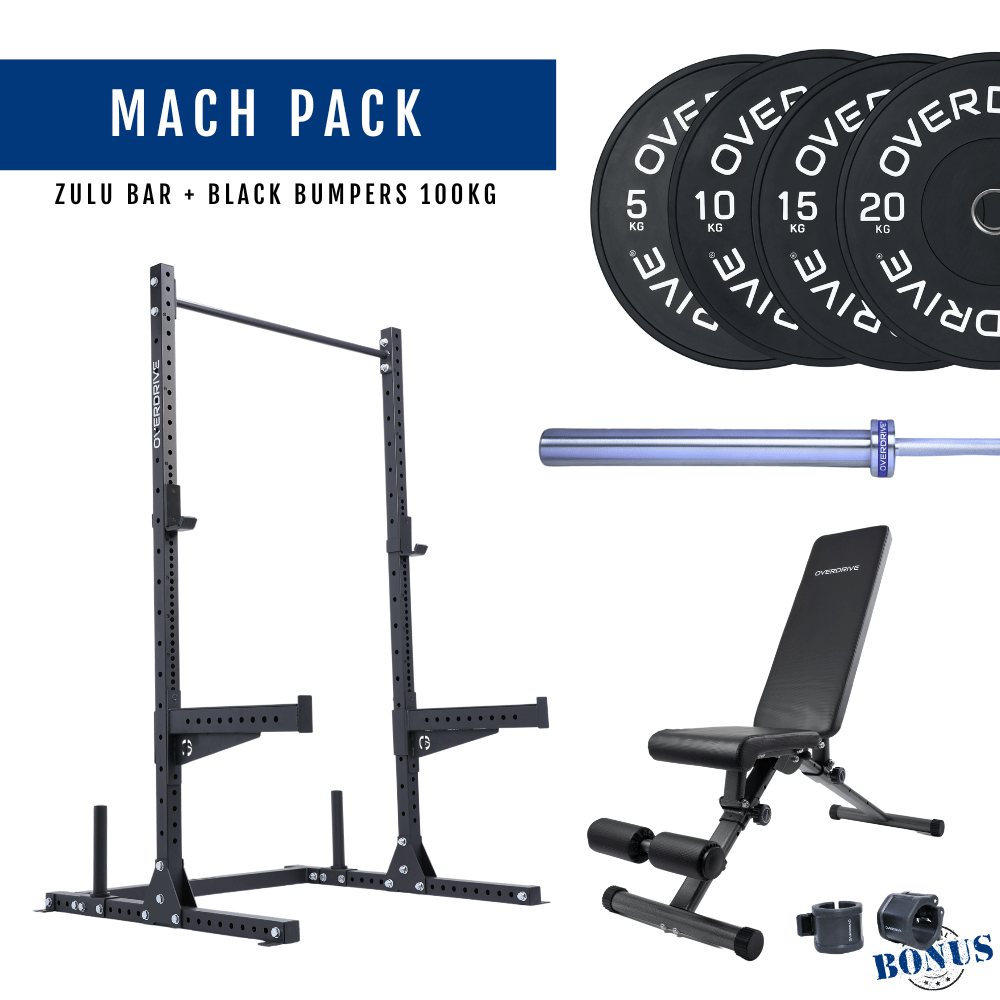 Home Gym Packages - Mach Pack 100kg City Bench