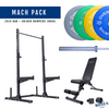 Home Gym Packages - Mach Pack 100kg City Bench