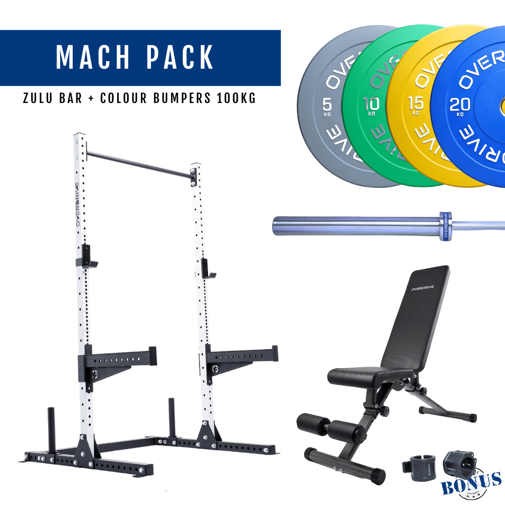 Home Gym Packages - Mach Pack 100kg City Bench