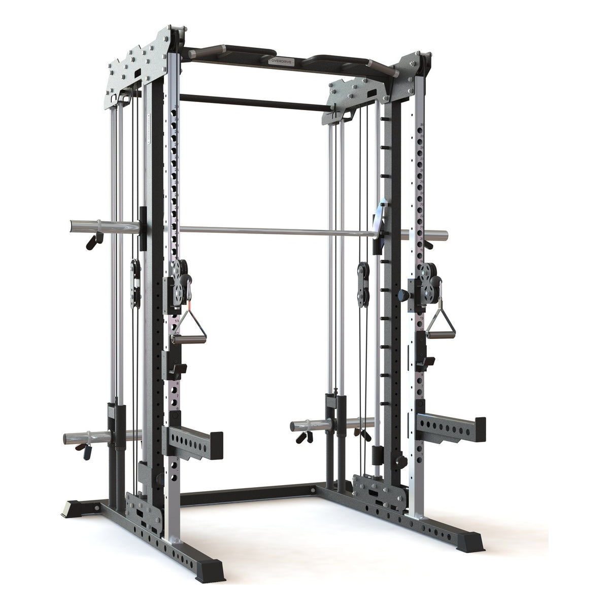 Overdrive Recon Multi-function Smith Machine, Half Rack & Dual Cable Trainer Mk.1