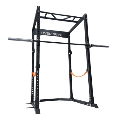 Overdrive Sports Commercial Light Power Rack Front view 1