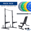 Home Gym Packages - Mach Pack 100kg City Bench