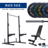 Home Gym Packages - Mach Pack 100kg City Bench