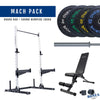 Home Gym Packages - Mach Pack 100kg City Bench