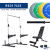 Home Gym Packages - Mach Pack 100kg City Bench