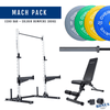 Home Gym Packages - Mach Pack 100kg City Bench