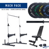 Home Gym Packages - Mach Pack 100kg City Bench