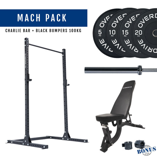 Home Gym Packages - Mach Pack 100kg FID Bench