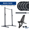 Home Gym Packages - Mach Pack 100kg FID Bench