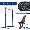 Home Gym Packages - Mach Pack 100kg FID Bench