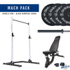 Home Gym Packages - Mach Pack 100kg FID Bench