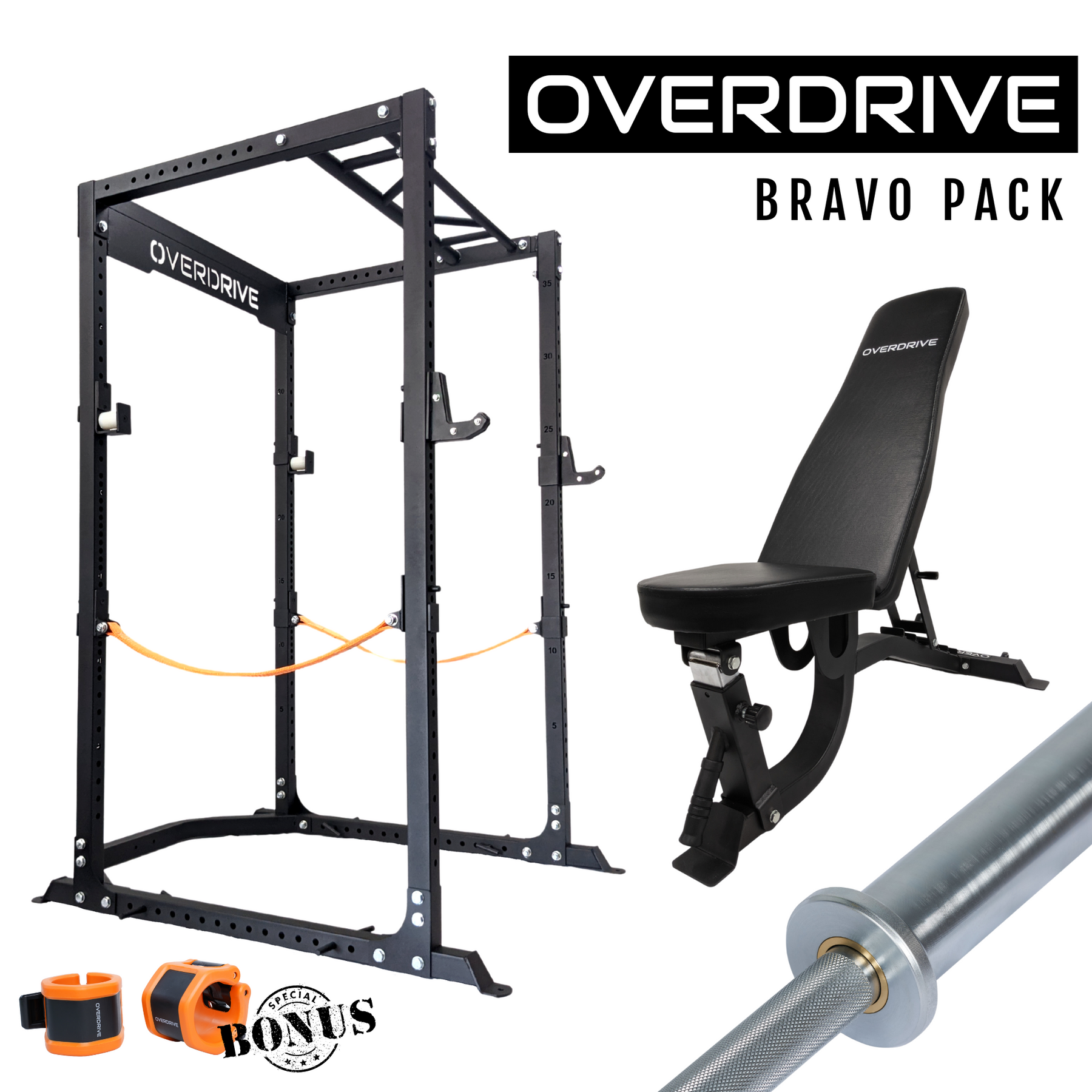 Best overdrive commercial light power rack Overdrive Sports