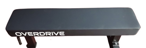 Overdrive Sports Commercial Light Flat Weight Bench Top View