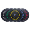 Overdrive Sports Hi Temp Contrast Crumb Bumper Plate 150kg Set