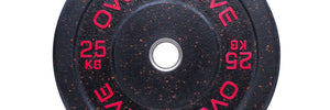 Overdrive Sports Hi Temp Contrast Crumb Bumper Plate 25kg