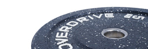 Overdrive Sports Hi Temp Contrast Crumb Bumper Plate 5kg logo