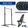 Home Gym Packages - Mach Pack 100kg FID Bench