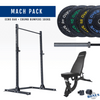 Home Gym Packages - Mach Pack 100kg FID Bench