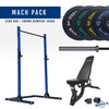 Home Gym Packages - Mach Pack 100kg FID Bench