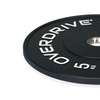 OVERDRIVE Black Bumper Plates